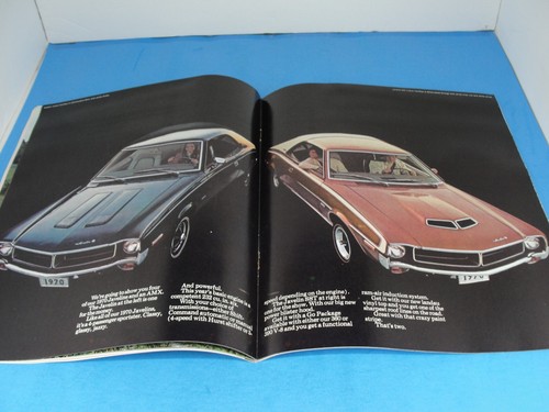 1970 American Motors Catalog, The Mix for the 70s, AMX Javelin, Hornet, Rebel - Picture 5 of 6