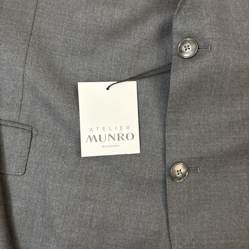 Traje Para Hombre Grande y Alto Atelier Munro Cirujano Puños Grandes y Alto 56R 46W 32I NUEVO NUEVO CON ETIQUETAS - Imagen 5 de 18