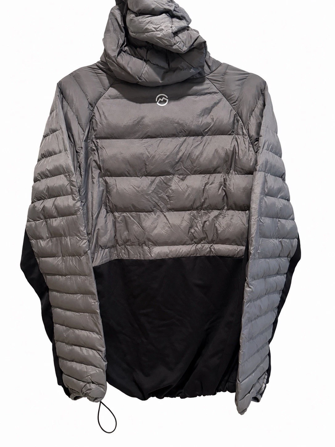 Magellan Outdoors Pro Fish Men’s Large Hybrid Puffer Jacket Hooded Gray Black - product detail image 5
