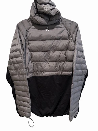 Magellan Outdoors Pro Fish Men’s Large Hybrid Puffer Jacket Hooded Gray Black image 5