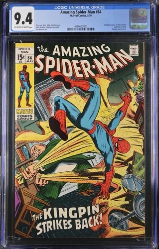 Amazing Spider-Man 84 CGC Graded 9.4 NM Marvel Comics 1970