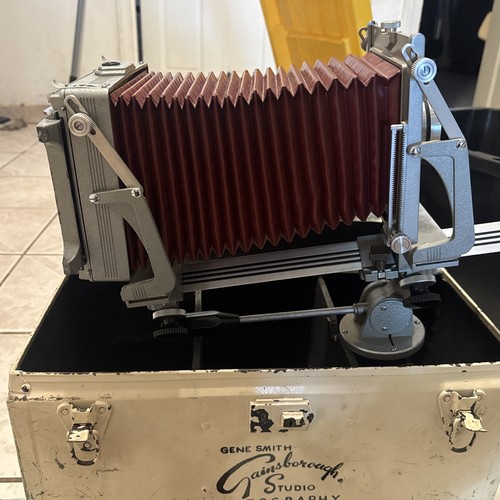 Graflex Graphic II Schneider Lens, Case And Extras Linhof Schneider Lens - Picture 6 of 24