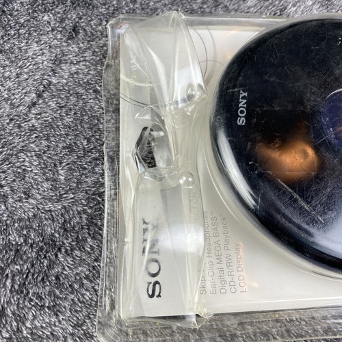 NEW Sony CD Walkman Portable Player - D-EJ010 Black Megabass R/RW PSYC - Picture 8 of 9
