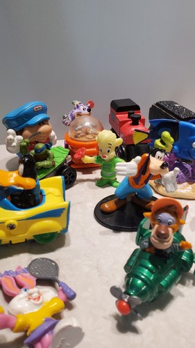 Random Mixed Loose Used Toy Figure Lot - McDonald's, Nickelodeon, Etc. - Picture 3 of 11