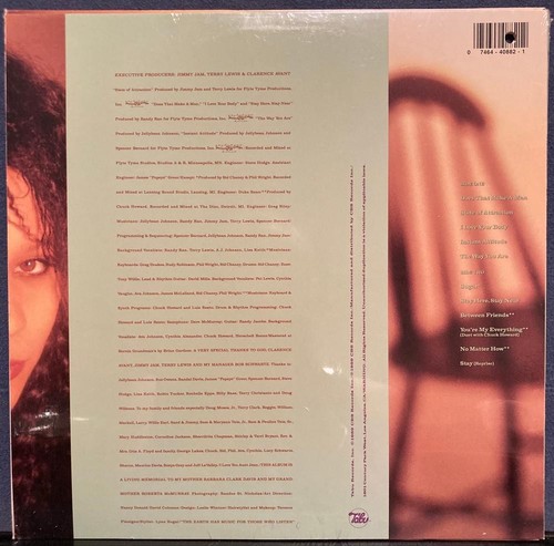RHONDA CLARK BETWEEN FRIENDS~SEALED ORIG 1989 TABU RECORDS LP w/HOLE-PUNCH~SWING - Bild 2 von 3