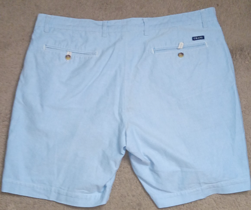 Chaps Men's Men's Cotton Light Blue Short Size 40 - Picture 2 of 4