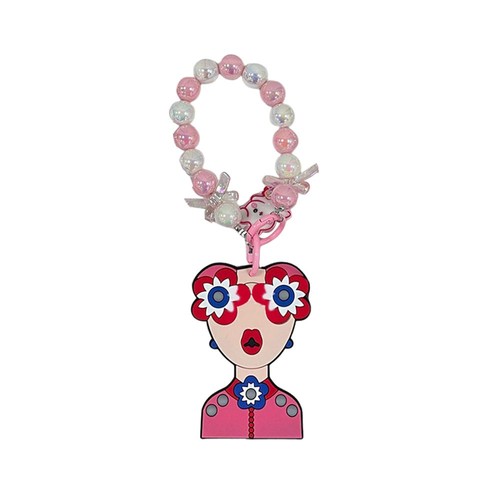 Dopamine Round Bead Phone Charm Detachable Phone Lanyard New Bag Pendant Women - Photo 8 sur 12