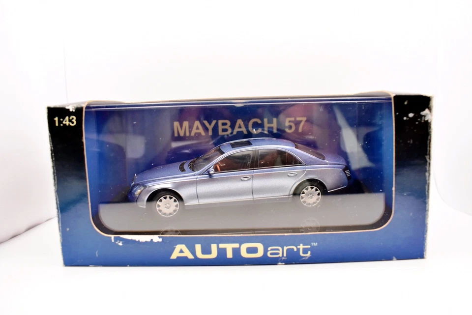 Modellino auto art scala 1:43 maybach 57 diecast modellismo statico autoart - Immagine 4 di 4