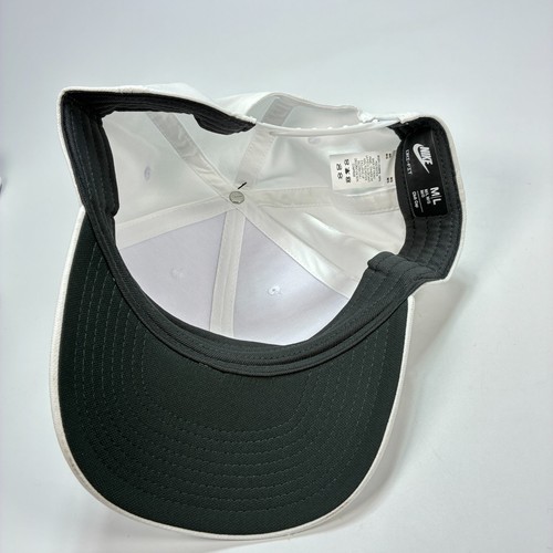 Nike Dri-FIT Gorra de Club Blanca Sombrero Béisbol Golf Tenis Adulto Unisex M/L Informal - Imagen 2 de 3