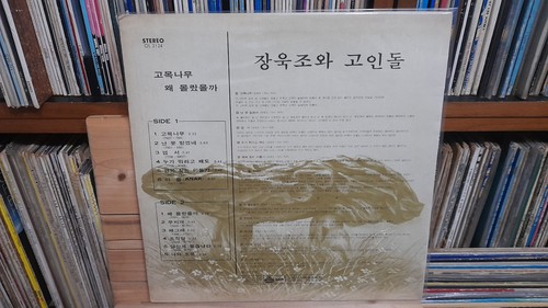 JANG UK JO & GOINDOL 장욱조와  고인돌 -고목나무 Old Tree  K-POP KOREA 1979 1st LP. K ROCK - Imagen 2 de 5
