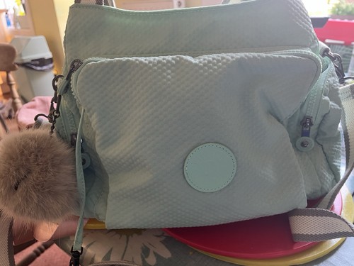 *KIPLING* SAGE GREEN, CROSS BODY, GRAB MONKEY BAG - Picture 4 of 11