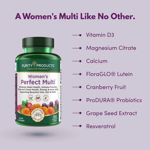 Purity Products Women’s Perfect Multi Balanced Multivitamin - Supports... - Image 4 of 4