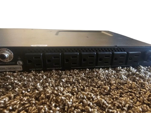 APC SMART SCL500RM1UC USV Li-Ion, kurze Tiefe 500 VA, 120 V mit SmartConnect - Bild 12 von 15