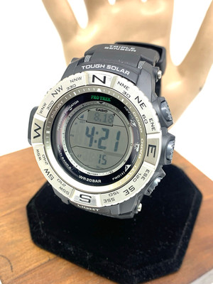 Casio Pro Trek Men's Watch PRW-3500 Solar Triple Sensor Digital