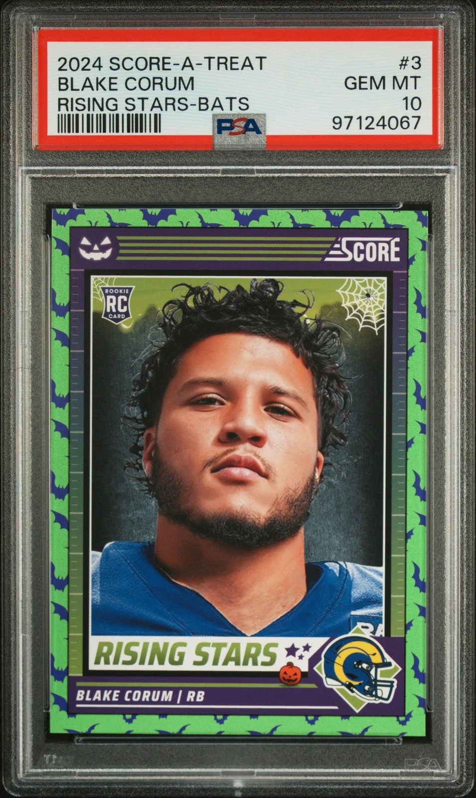 Blake Corum Panini Score-A-Treat Rising Stars #3 Bats