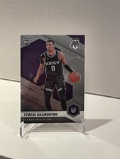 Tyrese Haliburton 2020-21 Panini Mosaic Basketball Rookie #204 Sacramento Kings