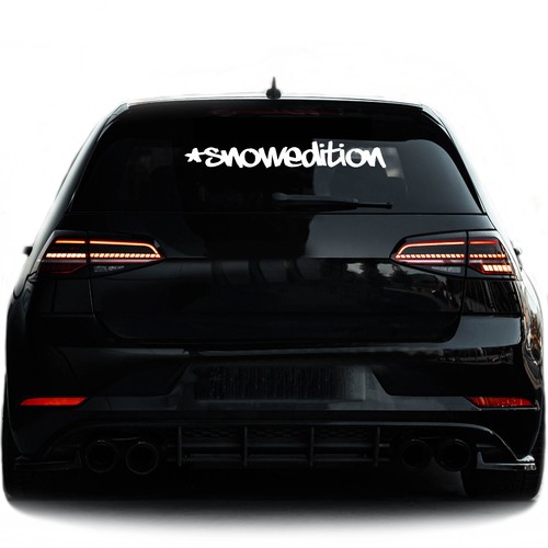 Autoaufkleber snowedition Tuning Sticker Winter FF 345 30cm - Picture 5 of 14