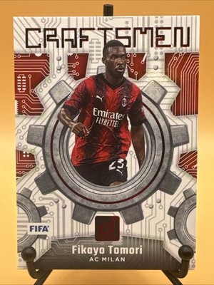 2023-24 Panini Donruss FIFA Craftsmen Red Fikayo Tomori #17 AC Milan