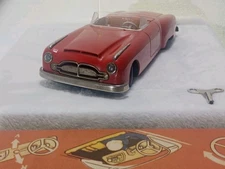 Scarce 1950s JNF Tin Wind-up GIGANT Cabrio Tinplate Car Toy Convertible as show