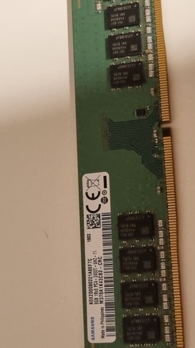 Samsung 8GB DDR4 RAM PC4-2400T M378A1K43CB2-CRC –wie neu Desktop Arbeitsspeicher - Bild 2 von 3