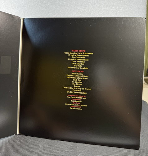 Fillmore East 2-11-69 180 Gram Audiophile Vinyl Limited Edition Grateful Dead - Picture 10 of 13