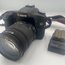 Canon EOS 50D Digital SLR Camera with Sigma 18-125mm Lens Tested Condition