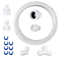 Wasseranschluss-Set FüR KüHlschrank Mit Eismaschine, Schnellkupplung