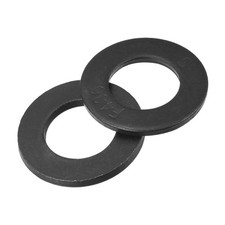 7/8-Inch Flat Washer, Black Oxide Steel Alloy Finish pz25