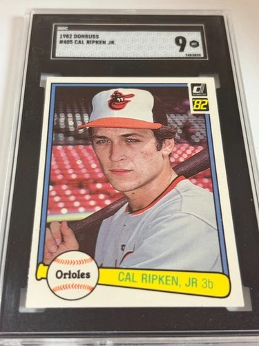 1982 Donruss Baseball Cal Ripken, Jr. #405 SGC 9