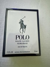 Ralph Lauren Polo Ultra Blue 75ml Eau De Toilette Spray For Men - New Sealed Box