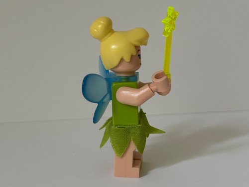 LEGO Tinker Bell (DIS022) aus Disney Schloss 71040 mit limettenfarbenem Stoffrock TOP - Bild 4 von 5