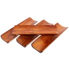  4 Pcs Serviertablett Holz Tabletts Zum Servieren Kleines Holztablett
