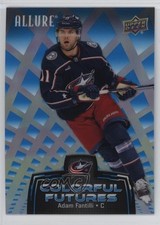 2024-25 Upper Deck Allure Colorful Futures Blue Adam Fantilli #CF-7 0z3d