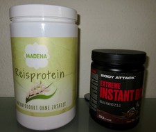 BCAA + Reisprotein XXL • Neu & OVP • Original versiegelt • Fitness Muskelaufbau