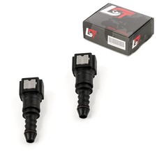 2x Schnellverschluss Kraftstoffleitung Schlauchkupplung gerade 6,3x6mm für MAZDA
