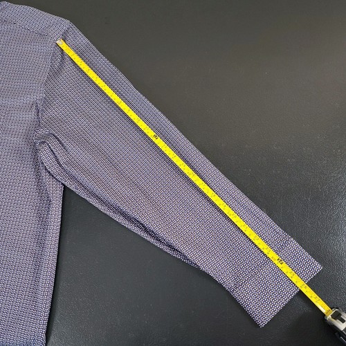 NWT Johnston & Murphy Woven Shirt Mens 3XL XC Flex Long Sleeve Button-Up XXXL - Picture 10 of 12