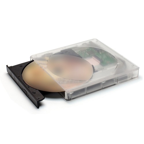 Transparent External Drive Compatible With All Discs Lightweight And Ultra-thin - Afbeelding 4 van 20