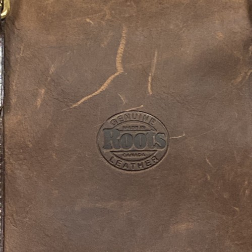 Vintage Roots Canada Leder Seesack Weekender Reise Übernachtung Handgepäck braun - Bild 2 von 15