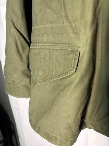 Cappotto da campo medio vintage US Army M-65? (vedi misure) No Liner - Foto 4 di 5