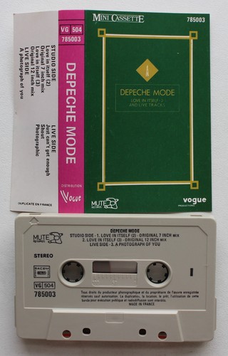 DEPECHE MODE - LOVE IN ITSELF LIVE (MUTE/VOGUE 785003) 1983 FRANCE CASSETTE EP - Picture 2 of 5
