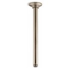 Kohler 7392-BV 12" Ceiling Mount Rainhead Arm And Flange, Vibrant Brushed Bronze