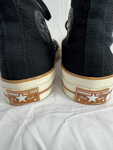 Converse Mens Chuck 70 Hi Breathable 170963C Black/Egret/Gum Men9.5 /W 11.5 - Picture 8 of 18