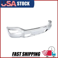 For 2016 2017 2018 GMC Sierra 1500 Front Bumper Chrome Face Bar Without 23243501