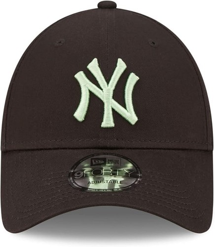 New Era League Essential 9Forty NEYYAN Negro - Imagen 2 de 3