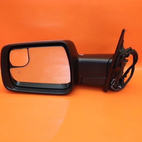 DODGE RAM 1500 MIRROR LEFT DRIVER 2019 2020 2021 2022 BLIND SPOT 68276507AG OEM