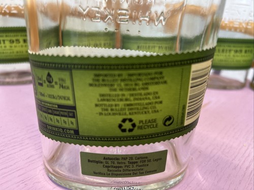 Whiskey Bulleit 95 Rye 70cl - 6 Bottiglie Vuote - Foto 5 di 6