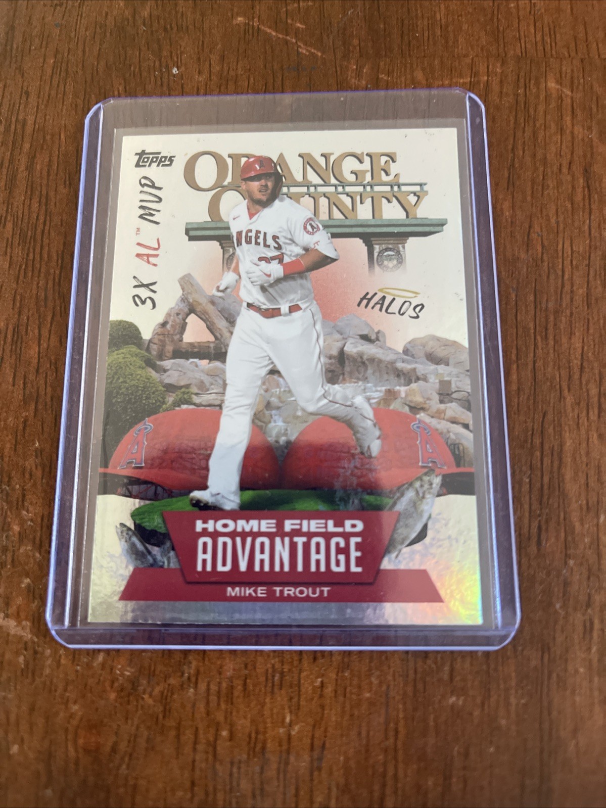 2022 Topps Series 1 - Home Field Advantage Mike Trout #HA-5