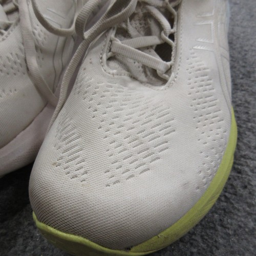 Zapatos para correr ASICS Gel Nimbus 25 para mujer talla 10 blanco amarillo azul FF Blast Plus - Imagen 7 de 21
