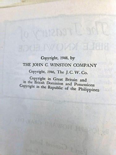 Vintage Holy Bible Prince of Peace - Illustrated Red Letter Edition 1948 Winston - Picture 11 of 14