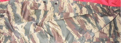 Pantalone da combattimento uomo esercito mimetico cargo militare casual regular fit - Foto 2 di 3